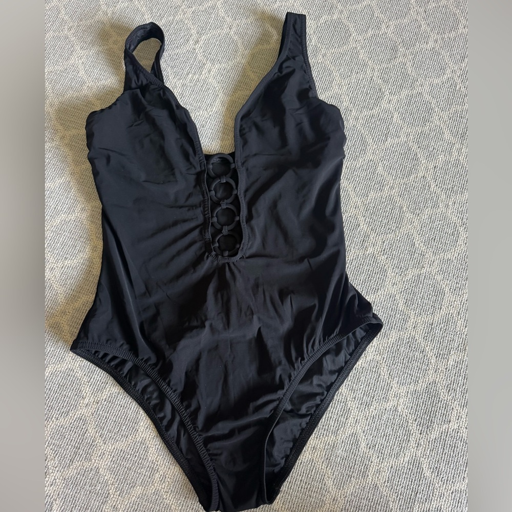 Karla Colletto Remi Black One Piece Swimsuit